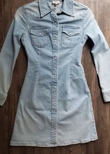 AG Adriano Goldschmied Women's Denim dress Size XS
